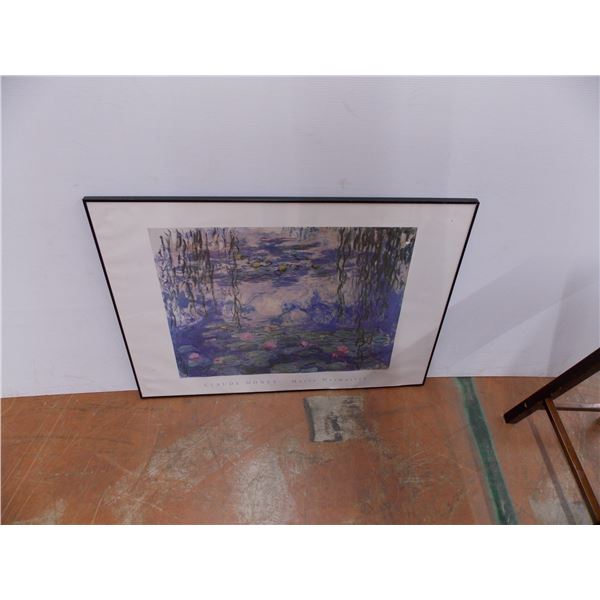 large picture in (damaged) frame 40x28