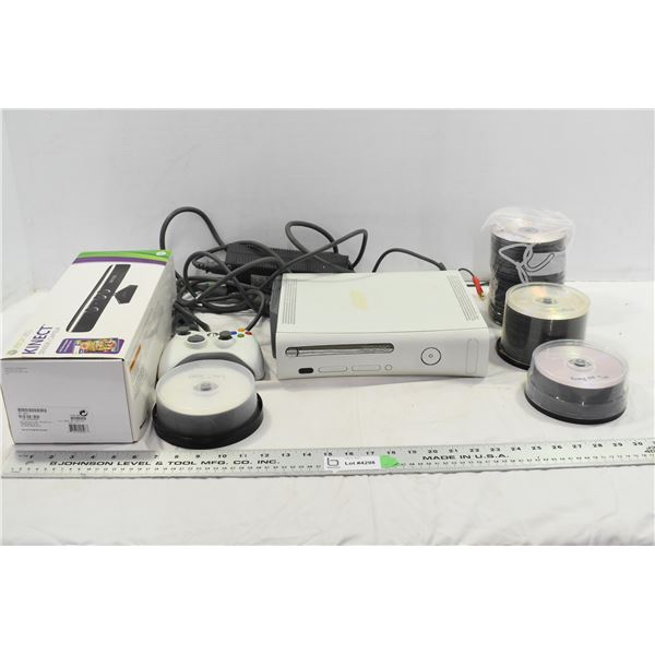 Modified Xbox 360 w/ Games, Controller & Kinect