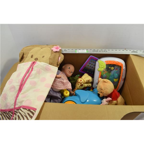 Box of Toddler Toys