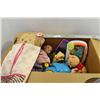 Image 1 : Box of Toddler Toys