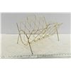 Image 1 : Golden wire newspaper rack