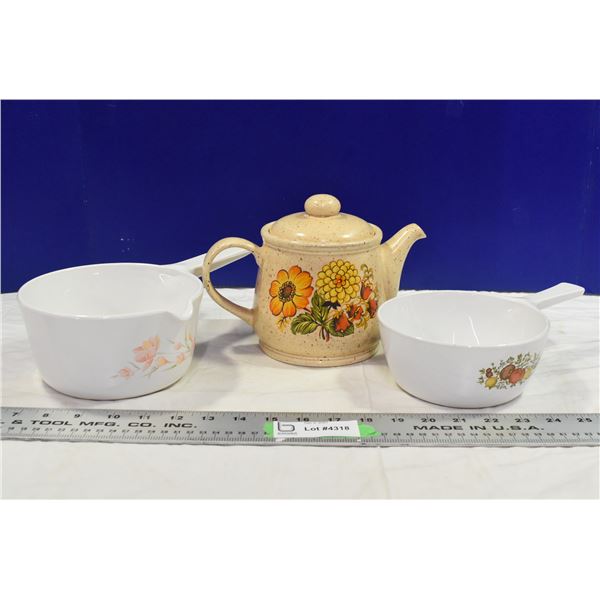 Ceramic Pots & Radler Teapot