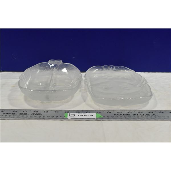 Smoked Glass Serving Tray