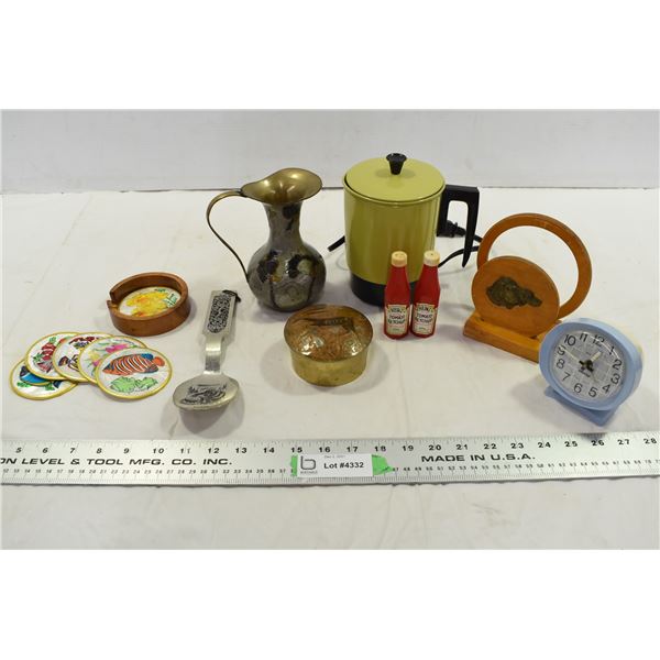 Lot of Assorted Decorations & Household Items