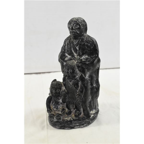 Greg Wolf Hand Carved Soapstone Figure