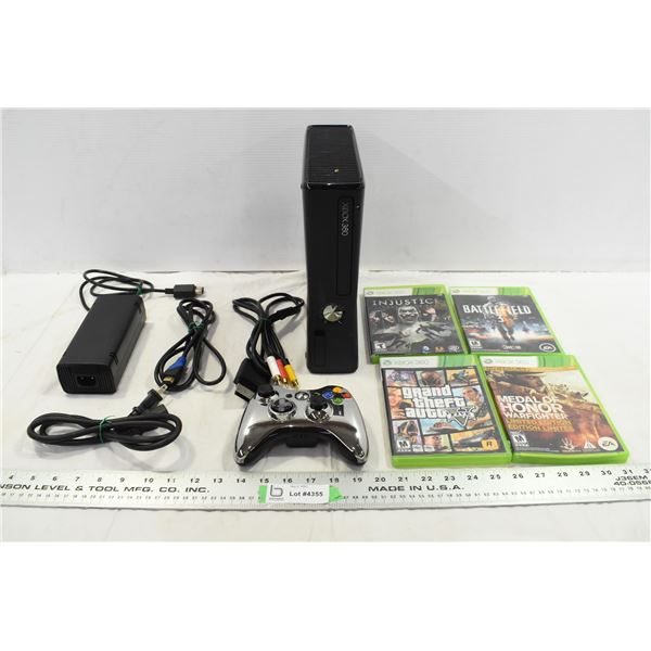 Xbox 360 & Games – Tested, Doesn’t Turn On