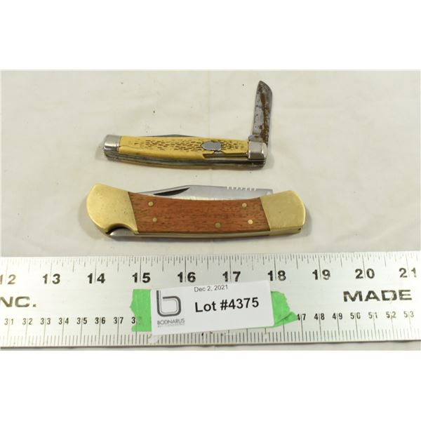 2 Pocket Knives