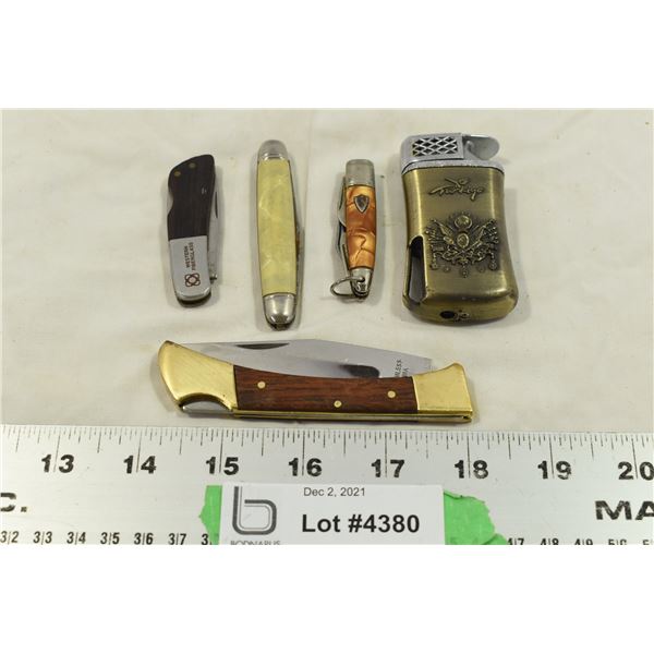 Misc. Pocket Knives & Lighter