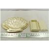 Image 1 : Capiz Shell Plates & Ceramic Container