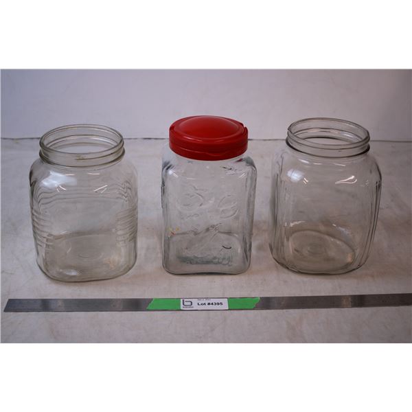 3 Large jars