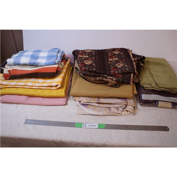 Tablecloths,sheets,fabrics