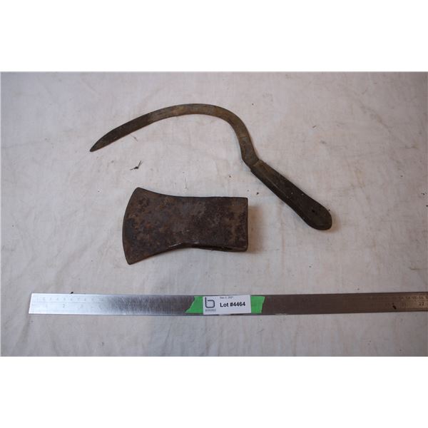 Sickle ,axe head