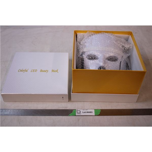 Colorful led beauty mask (warehouse returns/overstock)