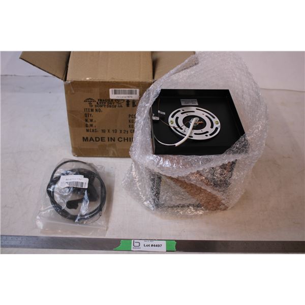 Modern light fixture (warehouse returns/overstock)