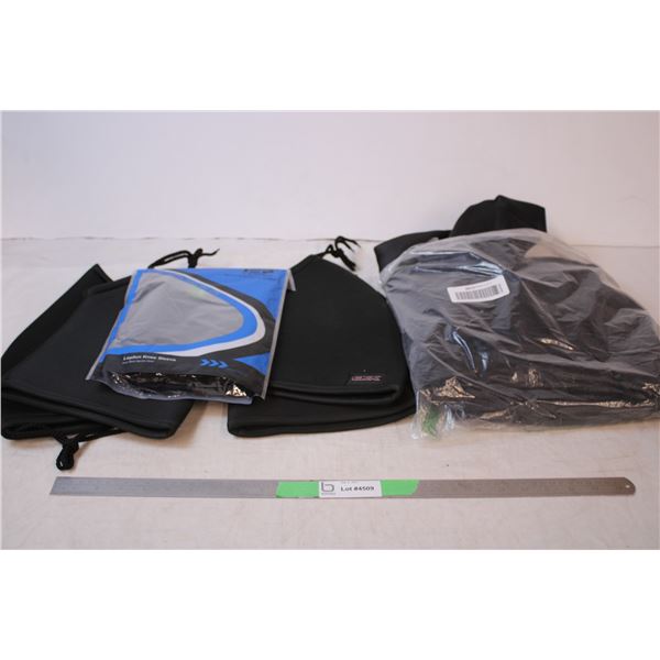 Knee pads,knee sleeve, Black curtains, grey curtain (warehouse returns/overstock)