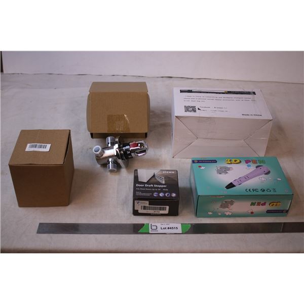 3D pen,Valve,Misc items (warehouse returns/overstock)