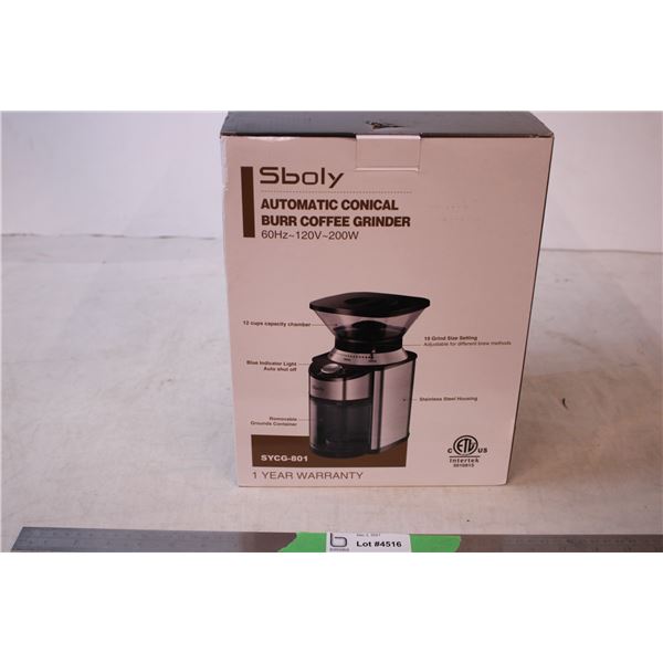 Sboly Coffee Grinder (warehouse returns/overstock)