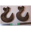 Image 3 : 2X THE BID PRICE - Solid Iron Chain Hooks