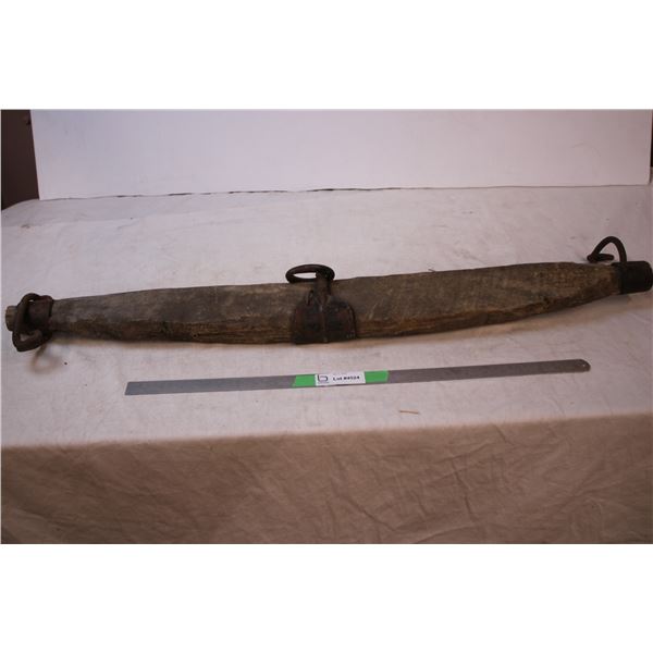 *wooden evener 37 in