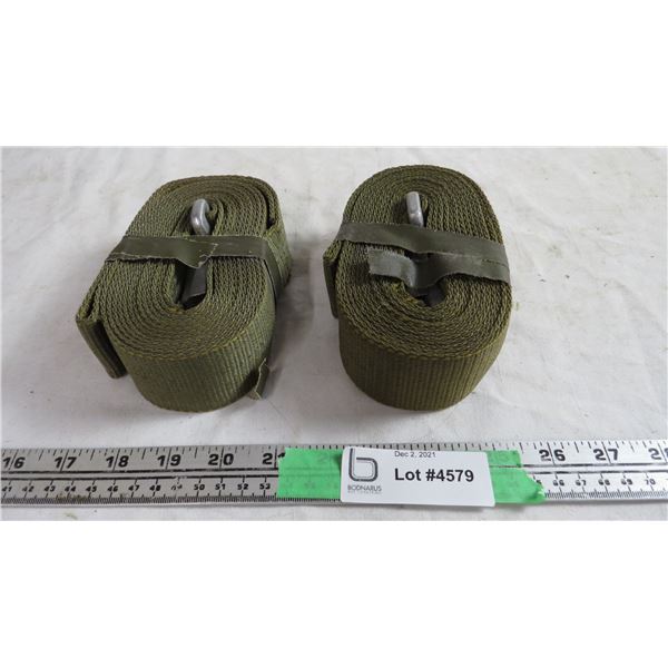 2X THE BID PRICE - heavy duty straps