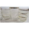 Image 3 : vintage glass tumblers (6 pieces)