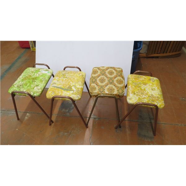 (4) stacking stools