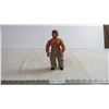 Image 1 : rambo? plastic figure - 8.75" tall - no markings, unknown brand