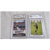 Image 2 : Leinart, Brohm BCCG Graded football cards