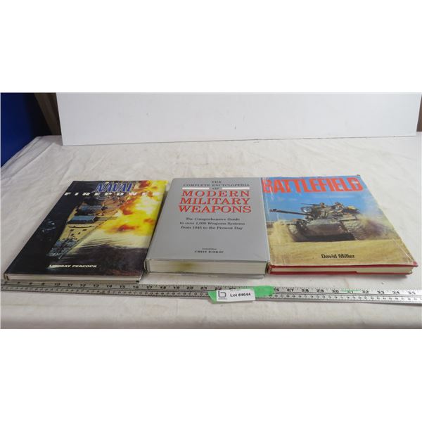 (3) naval firepower, battlefield, modern military weapons books