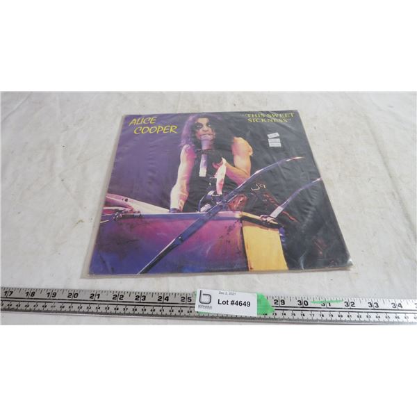 Alice Cooper this sweet sickness double LP (good condition)