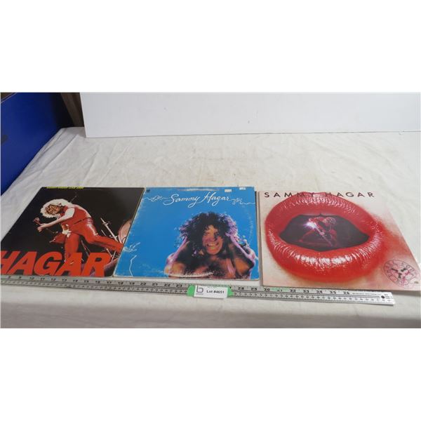 3X THE BID PRICE - Sammy Hagar records (good condition)