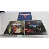 Image 1 : 3X THE BID PRICE - Van Halen records (some have scratches)