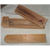 Image 2 : group of 3 wooden boxes - vintage