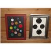 Image 1 : framed vintage buttons