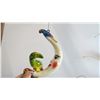 Image 2 : vintage wooden small parrot hanging decor