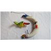 Image 4 : vintage wooden small parrot hanging decor