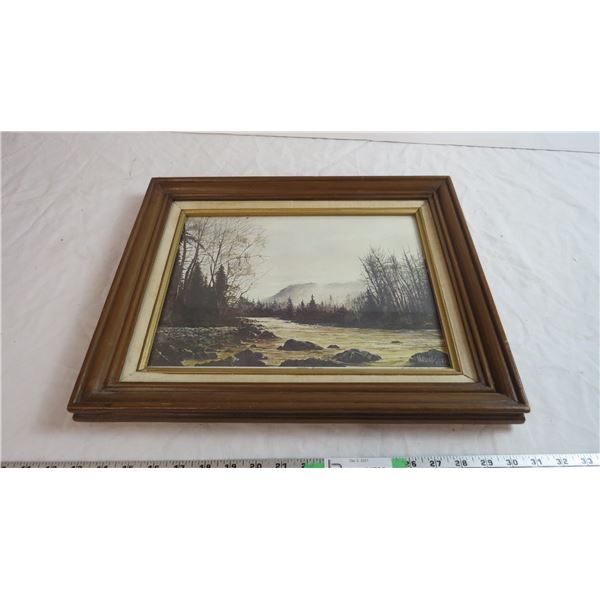 limited edition huibert van drimmelen reproduction "vedder river"