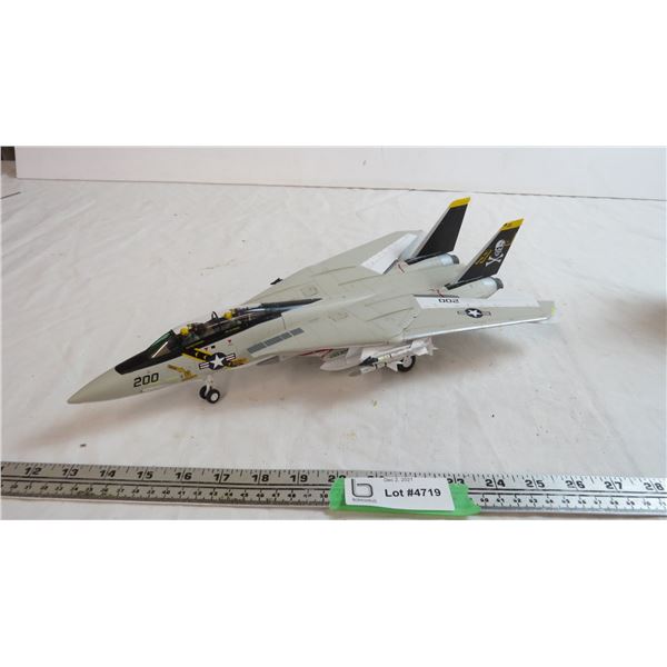 plastic F14 Tomcat fighter jet - 15" long
