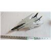 Image 2 : plastic F14 Tomcat fighter jet - 15" long