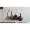 Image 1 : (4) vintage oiler cans