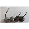 Image 2 : (4) vintage oiler cans