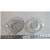 Image 2 : vintage glass juicers (1 has chip)