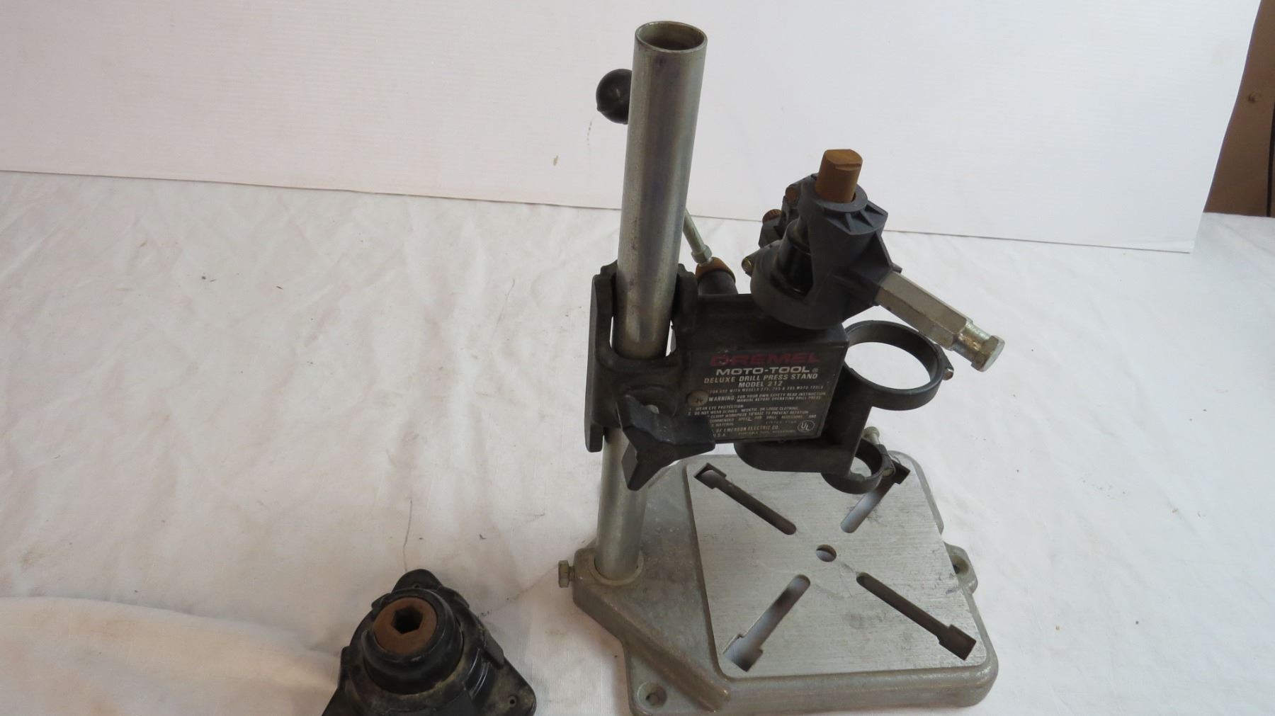 deluxe drill press stand dremel mototool