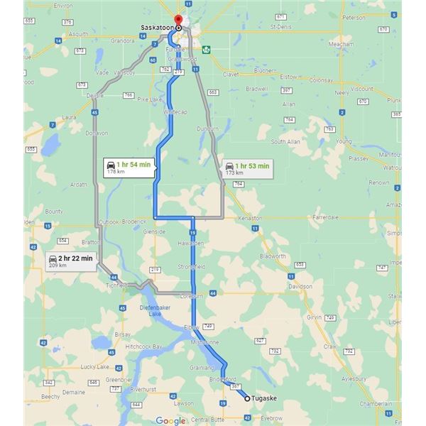 LOTS 1B TO 86  ARE LOCATED IN TUGASKE - THESE ARE A REMOTE PICKUP