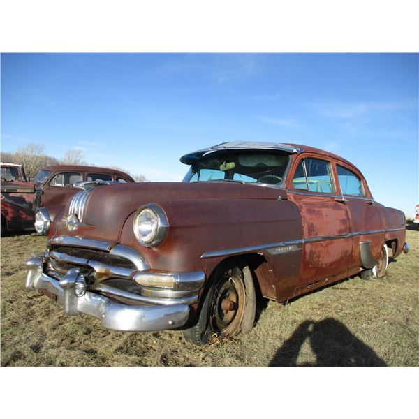 Pontiac Early 1950's Stratochief Four Door Sedan with Flathead 6 Motor