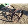 Image 1 : REMOTE PICKUP IN TUGASKE, SK - Pair of steel wheels on axle - 20" diameter