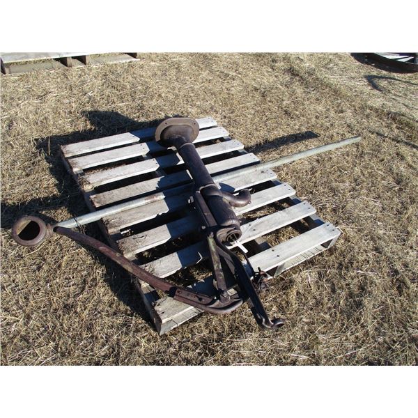REMOTE PICKUP IN TUGASKE, SK - Pump Jack with Long drain spout attachment