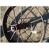 Image 2 : REMOTE PICKUP IN TUGASKE, SK - Vintage iron wheel - 31" diameter
