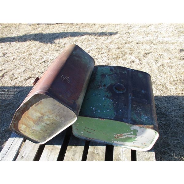 REMOTE PICKUP IN TUGASKE, SK - Two Oliver Model 99 Tractor fuel tanks