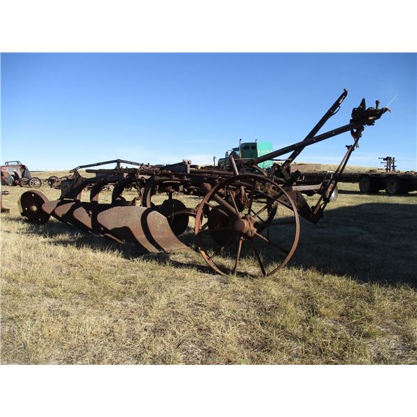REMOTE PICKUP IN TUGASKE, SK - Four Bottom, Massey Harris, Pull Plow
